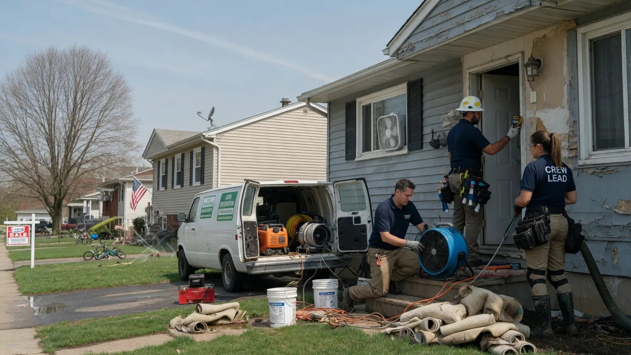 Flood Cleanup in Aaronsburg, PA near me